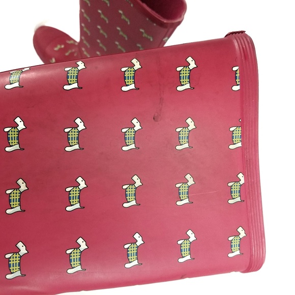J. Crew Red Scottish Terrier Wellies - Picture 7 of 7